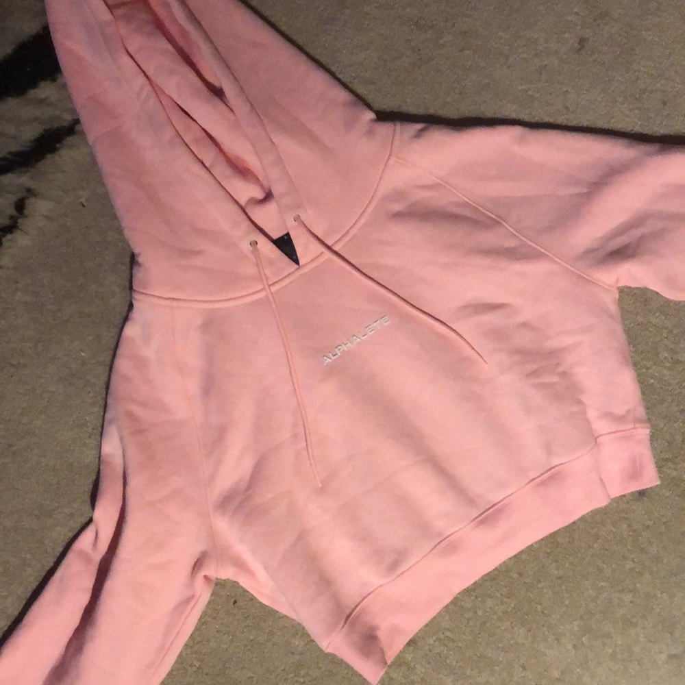 (Rare) Alphalete crop hoodie - Picture 4 of 8